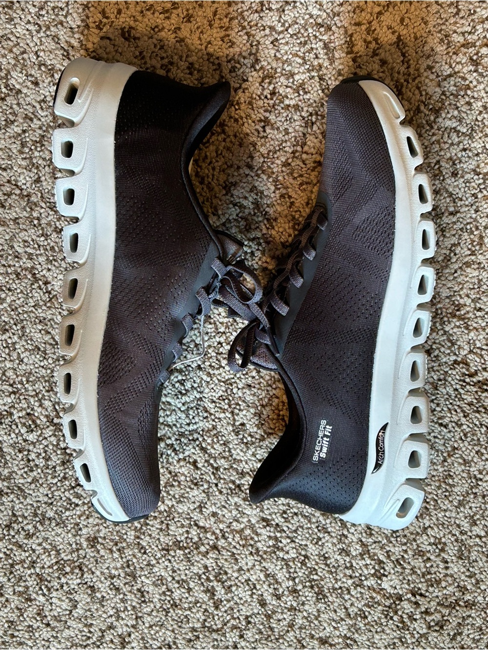 Skechers Swift Fit Arch Comfort Hands Free Women's black shoes size 10 - Picture 4 of 9